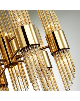 4847/2W HALL ODL21 461 золото/металл/стекло Бра G9 2*40W FLAMBI-foto7