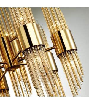 4847/2W HALL ODL21 461 золото/металл/стекло Бра G9 2*40W FLAMBI-foto7