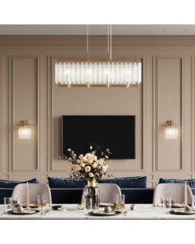 4976/8 HALL ODL22 377 матов.золотой/стекло Люстра G9 8*40W EDERA-foto3