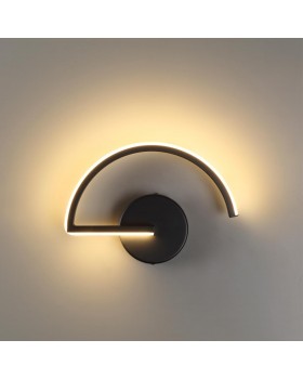 4308/8WL HIGHTECH ODL22 77 черный Настенный светильник IP20 LED 8W 480Лм 3000K SUPREMA-foto3