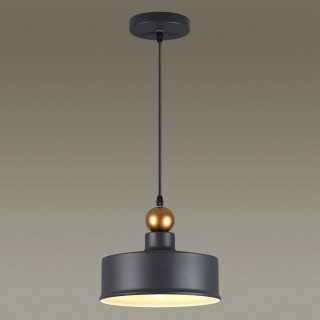 4088/1 PENDANT ODL19 361 темн.серый/золотой Подвес Е27 1*40W BOLLI-foto4