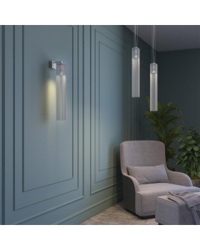 4138/1 CLASSIC ODL19 493 хром Подвес GU10 1*50W LUIGI-foto3