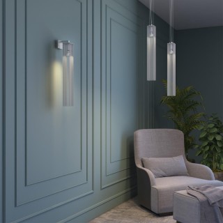 4138/1 CLASSIC ODL19 493 хром Подвес GU10 1*50W LUIGI-foto3