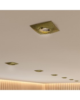 370795 SPOT NT21 294 матовое зодото Светильник встраиваемый влагозащищенный IP44 GU10 50W 220V WATER-foto3