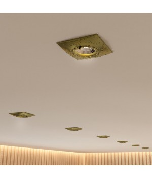 370795 SPOT NT21 294 матовое зодото Светильник встраиваемый влагозащищенный IP44 GU10 50W 220V WATER-foto3