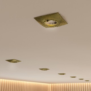 370795 SPOT NT21 294 матовое зодото Светильник встраиваемый влагозащищенный IP44 GU10 50W 220V WATER-foto3