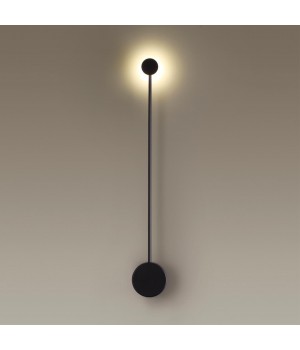 3902/5WB HIGHTECH ODL20 133 черный/металл Настенный светильник LED 4000K 5W 220V SATELLITE-foto4