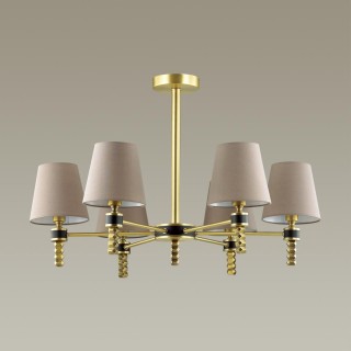 4429/6C NEOCLASSI LN20 180 античная латунь, бежевый Люстра потолочная E14 6*40W 220V MONTANA-foto4