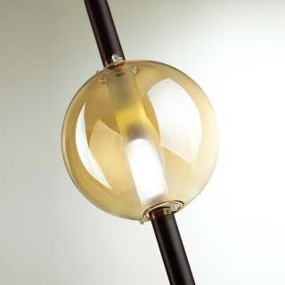 4684/3 PENDANT ODL20 356 черный/янтарный Подвес G9 3*5W 220V LAZIA-foto8