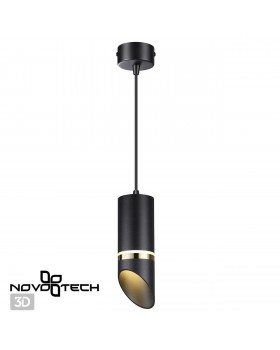 370909 OVER NT22 171 черный/золото Светильник накладной IP20 GU10 9W 220V DELTA-foto4