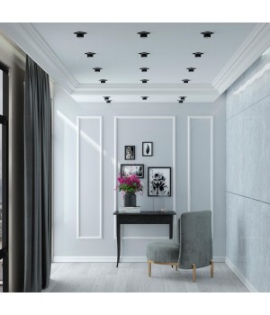 370717 SPOT NT21 277 черный Светильник встраиваемый IP20 GU10 9W 235V LIRIO-foto3