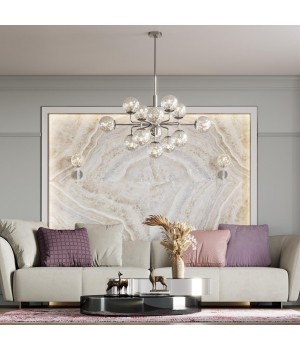 4982/12 MODERN ODL22 323 хром/прозрачный/стекло Люстра E14 12*40W VERASA-foto3