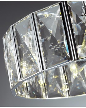 4119/5 HALL ODL19 437 хром/хрусталь Люстра E14 5*40W BRITTANI-foto5