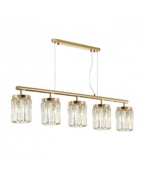 4987/5 CLASSIC ODL22 491 золотой/хрусталь Люстра E14 5*40W VASSA-foto5