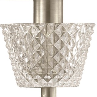 4433/1W NEOCLASSI LN20 112 никель, белый, стеклянный декор Бра E14 1*40W 220V ABIGAIL-foto5