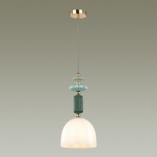 4861/1C CLASSIC ODL_EX21 75 золото/разноцветн./керамика/стекло Подвес E14 1*40W CANDY-foto4