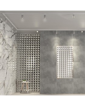 370779 PORT NT21 086 серебро Светильник трековый однофазный трехжильный IP20 GU10 9W 235V ELINA-foto3