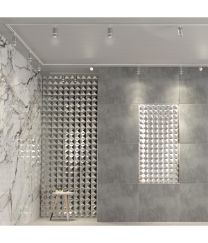 370779 PORT NT21 086 серебро Светильник трековый однофазный трехжильный IP20 GU10 9W 235V ELINA-foto3