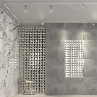 370779 PORT NT21 086 серебро Светильник трековый однофазный трехжильный IP20 GU10 9W 235V ELINA-foto3