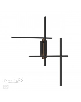 3890/36WL L-VISION ODL20 147 черный/металл Настенный светильник LED 3000K 36W 220V RUDY-foto5