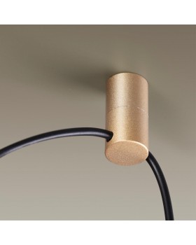 3898/1 L-VISION ODL20 225 черный/золотистый/металл Подвеной св-к с доп. креплением GU10 50W LUCAS-foto4