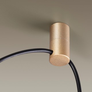 3898/1 L-VISION ODL20 225 черный/золотистый/металл Подвеной св-к с доп. креплением GU10 50W LUCAS-foto4