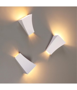 3882/1W HIGHTECH ODL19 205 белый гипсовый Настенный светильник G9 1*25W GIPS-foto10