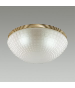 4936/3C MODERN ODL22 517 золотистый/белый/стекло Потолочный светильник E14 3*40W MALAGA-foto3