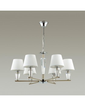 3733/6 NEOCLASSI LN19 183 хром, золотой Люстра E27 6*60W 220V LORAINE-foto3