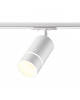 370778 PORT NT21 086 белый Светильник трековый однофазный трехжильный IP20 GU10 9W 235V ELINA-foto5