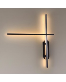 3890/20WL L-VISION ODL20 147 черный/металл Настенный светильник LED 3000K 20W 220V RUDY-foto4