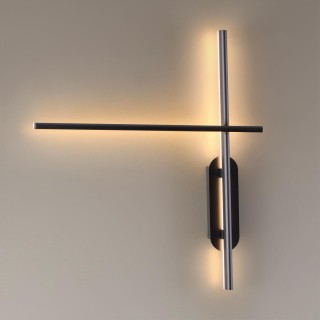 3890/20WL L-VISION ODL20 147 черный/металл Настенный светильник LED 3000K 20W 220V RUDY-foto4