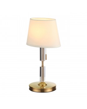 4894/1T MODERN ODL_EX22 91 бронзовый/белый/абажур ткань Настольная лампа E27 1*60W LONDON-foto6