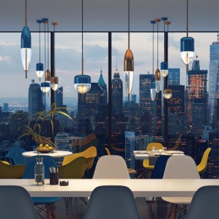 4622/12L L-VISION ODL19 259 золото/прозрачный Подвес LED 12W LARUS-foto3