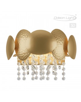 4636/2W CLASSIC ODL20 489 золото/хрусталь/металл Бра G9 2*40W 220V ULLA-foto5