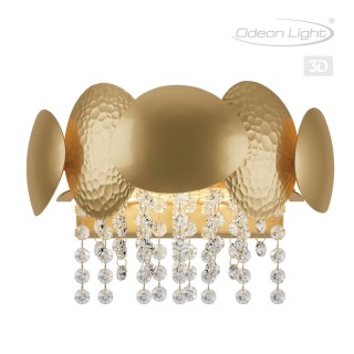 4636/2W CLASSIC ODL20 489 золото/хрусталь/металл Бра G9 2*40W 220V ULLA-foto5