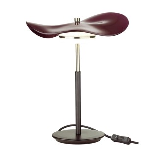 4857/10TL L-VISION ODL_EX21 67 никель/черничный/стекло Настольная лампа LED 1*10W 3500K FLUENT-foto6