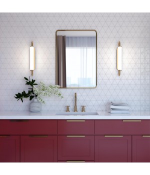 4270/10WL MODERN ODL21 519 бел/зол Настенный светильник выкл на базе LED 10W 800Лм 3000К PONTE-foto3