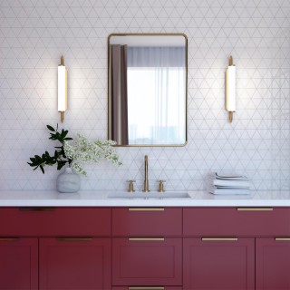 4270/10WL MODERN ODL21 519 бел/зол Настенный светильник выкл на базе LED 10W 800Лм 3000К PONTE-foto3