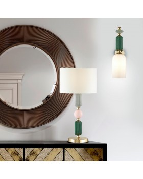 4861/1W CLASSIC ODL_EX21 73 золото/разноцветн./керамика/стекло Бра E14 1*40W CANDY-foto3