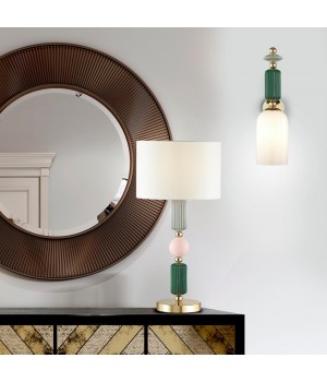 4861/1W CLASSIC ODL_EX21 73 золото/разноцветн./керамика/стекло Бра E14 1*40W CANDY-foto3