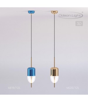 4620/12L L-VISION ODL19 319 золото/прозрачный Подвес LED 12W LARUS-foto4