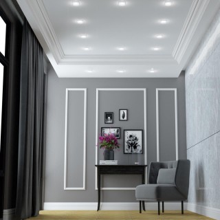 370724 SPOT NT21 277 белый Светильник встраиваемый IP20 GU10 9W 235V LIRIO-foto3