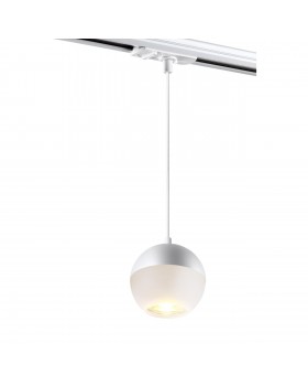 370821 PORT NT22 080 белый Светильник трековый однофазный трехжильный, провод 1м IP20 GU10 9W 220V GARN-foto8