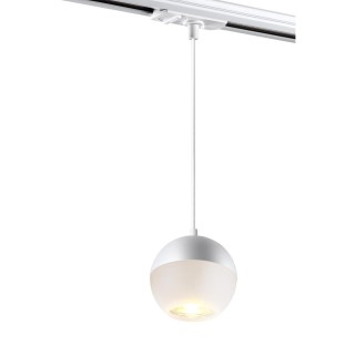 370821 PORT NT22 080 белый Светильник трековый однофазный трехжильный, провод 1м IP20 GU10 9W 220V GARN-foto8