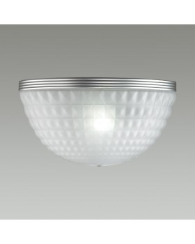 4937/1W MODERN ODL22 517 серебристый/белый/стекло Бра E14 2*40W MALAGA-foto3