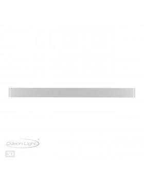 4293/40WL HIGHTECH ODL22 195 белый/металл Настенный светильник IP20 LED 40W 3578Лм 3000K FRAMANT-foto4
