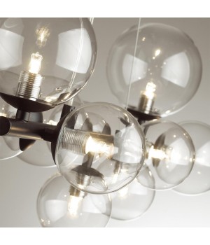 4818/11 MODERN ODL21 393 черный/прозрачный Люстра G9 11*40W TOVI-foto7