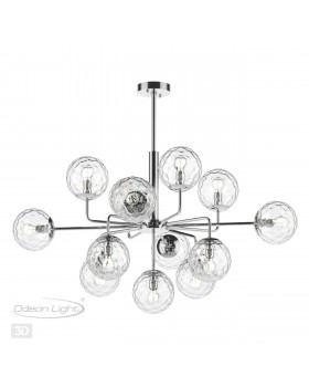 4982/13 MODERN ODL22 323 хром/прозрачный/стекло Люстра E14 13*40W VERASA-foto5