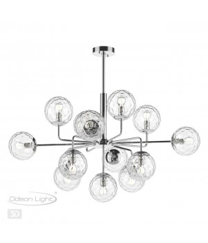 4982/13 MODERN ODL22 323 хром/прозрачный/стекло Люстра E14 13*40W VERASA-foto5